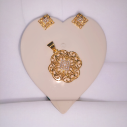8 Gram Jewellery Pendent Set